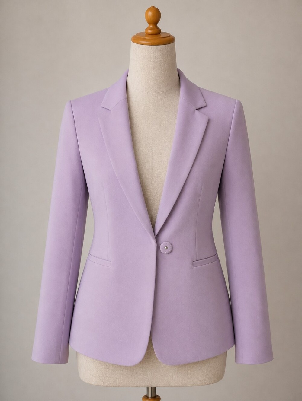 Banana Republic Petite Lilac Tailored Blazer 00P
